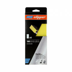 Norton Clipper G131F csiszolóív 93x230mm P180, 5 db/csomag (CT237992)