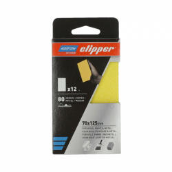Norton Clipper G131F csiszolóív 70x125mm P80, 5 db/csomag (CT231058)