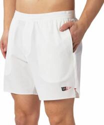Wilson Pantaloni scurți tenis bărbați "Wilson Tournament Short 7"" - bright white