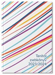 PD Tanítói zsebkönyv pd 2023-2024 Color lines - wondex