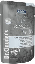Dr.Clauder's Dr. Clauder's Best Selection No 05 - Csirke és tonhal spenóttal, 16x85g