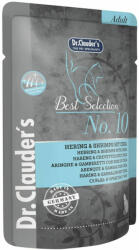 Dr.Clauder's Dr. Clauder's Best Selection No 10 - Hering és garnéla chia maggal, 16x85g