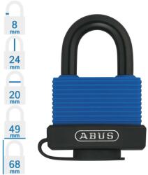 ABUS 717IB/45 KA6401 egységkulcsos lakat (10024988-01)