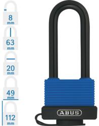 ABUS 717IB/45HB63 KA6401 hosszúkengyelű időjárásálló egységkulcsos lakat (10036610-01)