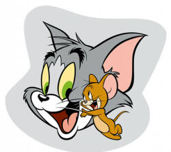 Carbotex Tom és Jerry formapárna, díszpárna 32*32 cm CBX496318