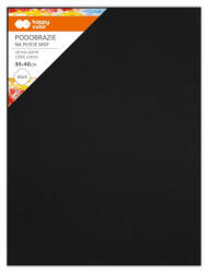 Happy Color Festővászon tábla pamut MDF 30x40 cm fekete (14-016840)