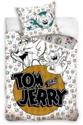 Carbotex Tom és Jerry ágyneműhuzat white 140x200cm 70x90cm (CBX212104TJA)