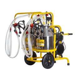 AgroElectro Aparat de muls oi, 4 posturi, 2 bidoane inox de 30 litri