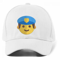  Rendőr Emoji - Baseball Sapka (543069)