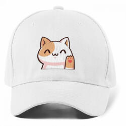  Integető cuki cica Emoji - Baseball Sapka (797611)