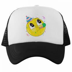 Szülinapos Emoji - Trucker Hálós Baseball Sapka (370899)