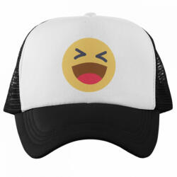  Nevetős Emoji - Trucker Hálós Baseball Sapka (460966)