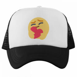  Ölelés Emoji - Trucker Hálós Baseball Sapka (661843)
