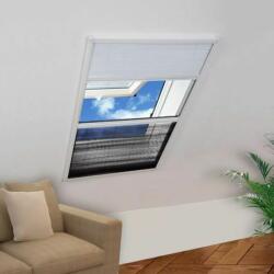 vidaXL Ecran insecte pentru ferestre, cu umbrar, aluminiu, 60x80 cm (142615)