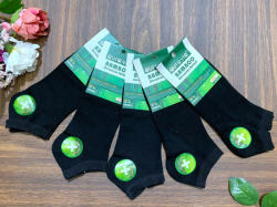 aura. via női bambusz boka zokni NND835 1cs/5pár fekete (NND835)