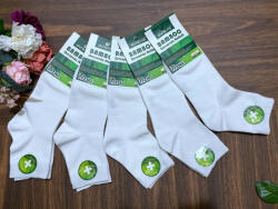 aura. via női bambusz köztes szárú zokni NNZ1702 1cs/5pár fehér (NNZ1702)