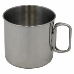 Bögre rozsdamentes acél összecsukható fogantyúk kb. 450 ml (33370)