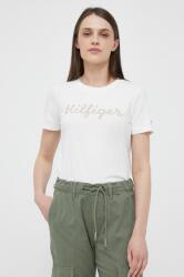 Tommy Hilfiger pamut póló fehér - fehér XS - answear - 20 990 Ft