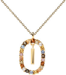 PDPAOLA Gyönyörű aranyozott nyaklánc "I" betű LETTERS CO01-268-U (lánc, medál) - vivantis