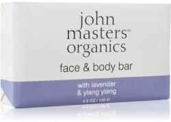 John Masters Organics Lavender & Ylang Ylang sapun hidratant pentru fata si corp 128 g