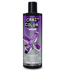 Crazy Color Sampon cu pigment violet pentru par blond Ultraviolet No Yellow 250ml (CC002425)