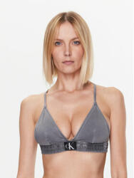 Calvin Klein Bikini partea de sus Fixed KW0KW01974 Negru Costum de baie dama