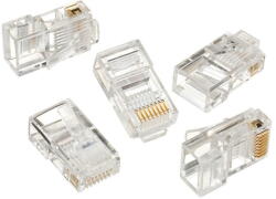 Maclean Mufă Maclean RJ45, 8P8C 5e x100 buc, cu fir, MCTV-663 (MCTV-663) - pcone