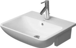 Duravit ME by Starck félig beépíthető mosdó 55x45, 5 cm, WonderGliss bevonattal 03785500001 (03785500001)