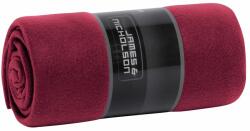 Daiber Pătură din fleece JN1901 - Bordeaux / natural (JN1901-1792790) Patura