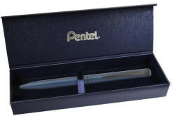 Pentel Rollertoll, 0, 35 mm, rotációs, matt kék tolltest, PENTEL "EnerGel BL-2507" kék (BL2507C-CK)
