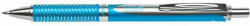 Pentel Rollertoll, 0, 35 mm, nyomógombos, égszínkék tolltest, PENTEL "EnerGel BL-407" kék (BL407S-A)