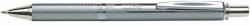Pentel Rollertoll, 0, 35 mm, nyomógombos, ezüst tolltest, PENTEL "EnerGel BL-407" kék (BL407-A)