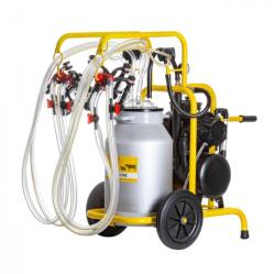 AgroElectro Aparat de muls oi, 4 posturi, 1 bidon aluminiu de 40 litri