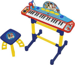 Reig Musicales Keyboard electronic cu microfon si scaunel Paw Patrol (RG2523) - drool Instrument muzical de jucarie