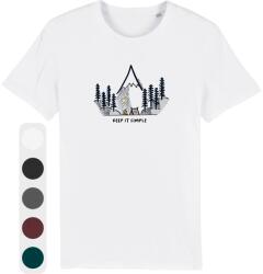 Under The Pines Tricou Unisex Keep it simple (snow season) - underthepines - 104,00 RON