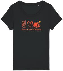 Under The Pines Tricou Femei Peace Love Camping - underthepines - 99,00 RON