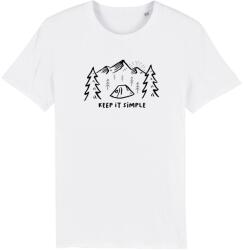 Under The Pines Tricou Unisex Keep it simple (mountain view) - underthepines - 114,00 RON