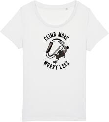 Under The Pines Tricou Femei Climb More Worry Less - underthepines - 104,00 RON