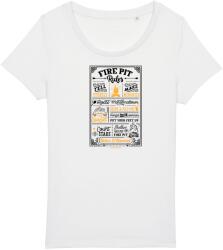Under The Pines Tricou Femei Fire Pit Rules - underthepines - 104,00 RON
