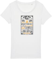 Under The Pines Tricou Femei Fire Pit Rules - underthepines - 94,00 RON