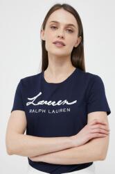 Lauren Ralph Lauren t-shirt női, sötétkék - sötétkék S - answear - 49 990 Ft