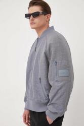 Calvin Klein Jeans bomber dzseki férfi, szürke, átmeneti - szürke XL