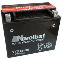 Novelbat 10Ah 80A right+ NYTX12-BS