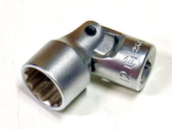 Genius Tools Dugókulcs - crowafej 1/4" 12 szög csuklós 6 mm Genius (253506)