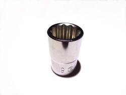 Genius Tools Dugókulcs - crowafej 1/2" 12 szög normál 19 mm Genius (433819)