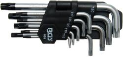 BGS Technic Torxkulcs "L" alakú készlet 9 db-os - extra rövid kivitel, lyukas - BGS (9-809)