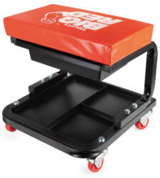 Torin Szerelőszék szerszámtartós+1 fiókkal - 4 görgős - Torin Big Red (TR6100C)