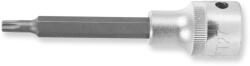 JONNESWAY Rátűzőkulcs - crowa+bit 1/2" torx T27 hosszított (S07H4327)