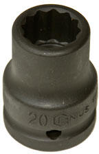 Genius Tools Légkulcsfej 3/4" 12 l. n. 17-es Genius (655217)
