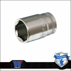 Welzh Werkzeug Lok-Typ Dugókulcs - crowafej 1/2" 21 mm 6 lap normál - Welzh (1063-14-WW)